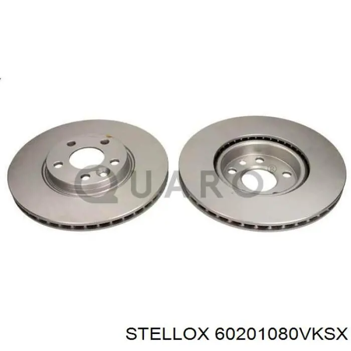 60201080VKSX Stellox Гальмо дискове переднє