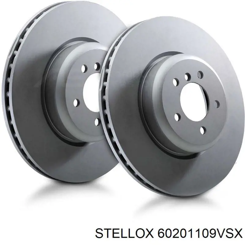 Гальмівні диски передні 60201109VSX Stellox