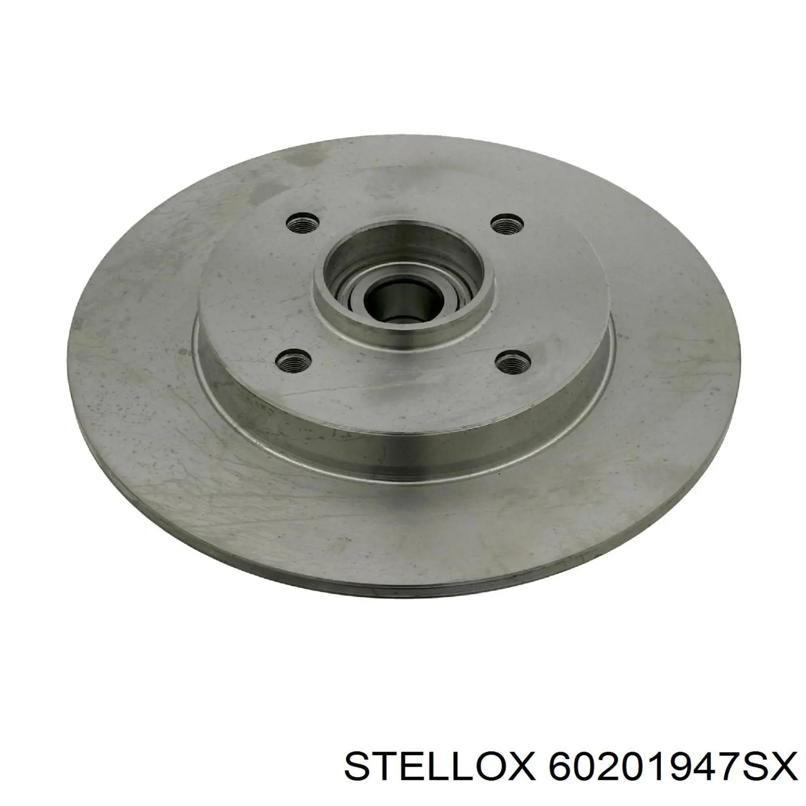 60201947SX Stellox диск гальмівний задній