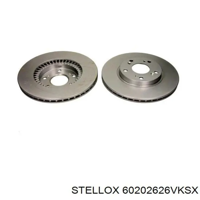 Диск переднього гальма Stellox 60202626VKSX ціна, від 40.30 USD