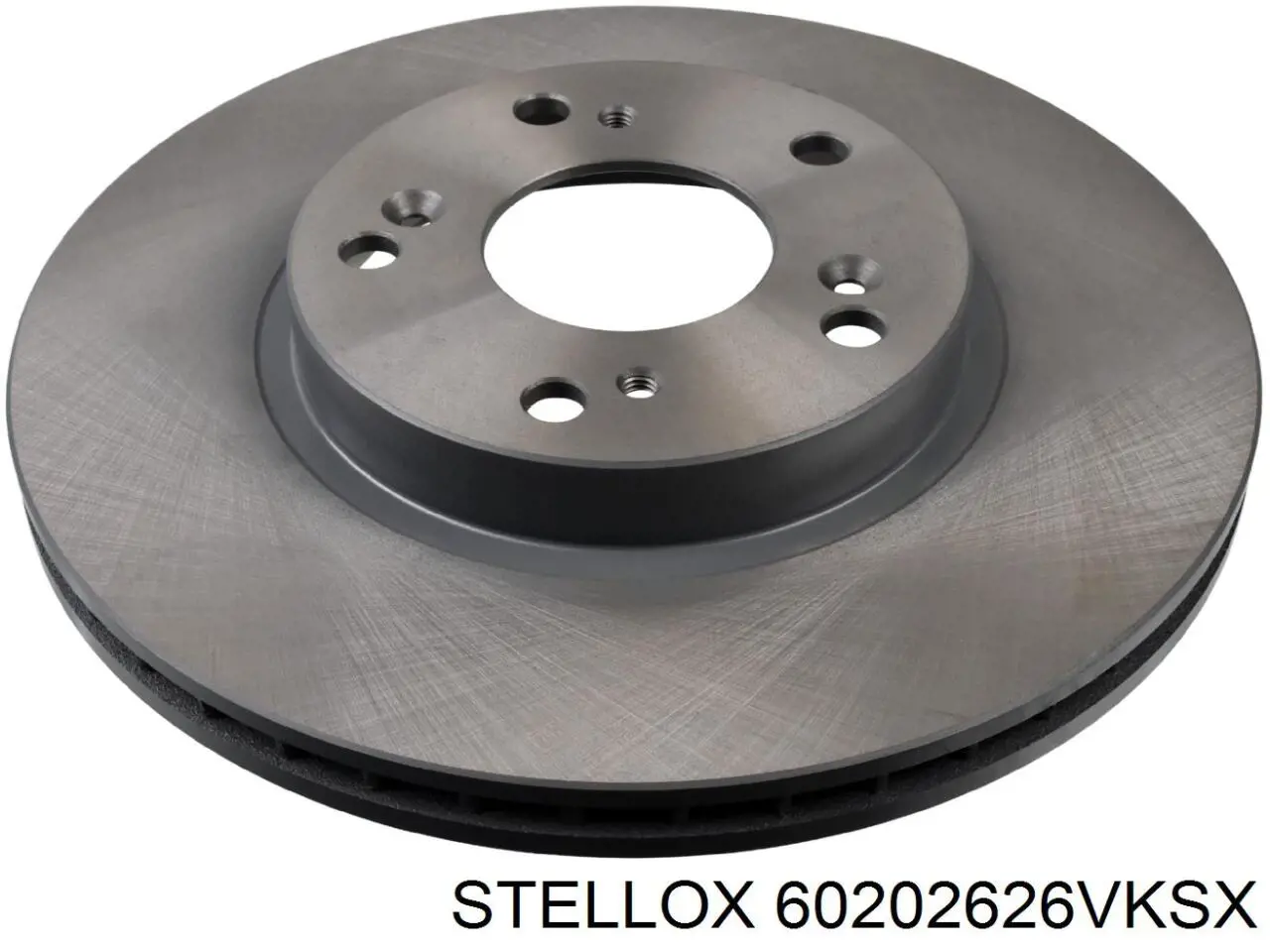 Диск гальмівний передній Stellox 60202626VKSX
