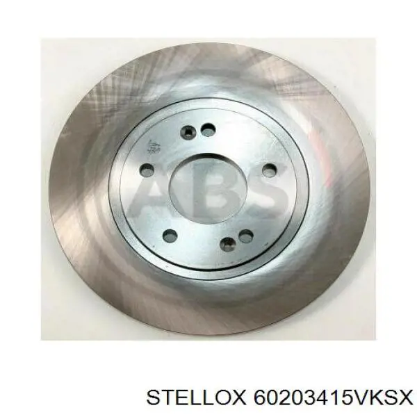 Гальмівні диски передні 60203415VKSX Stellox