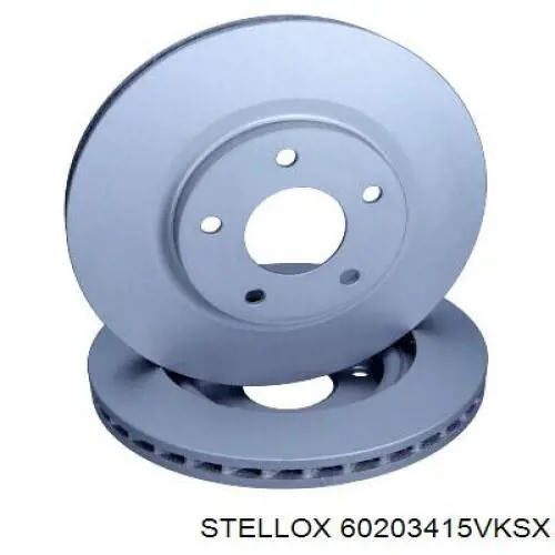 Диск гальмівний передній Stellox 60203415VKSX