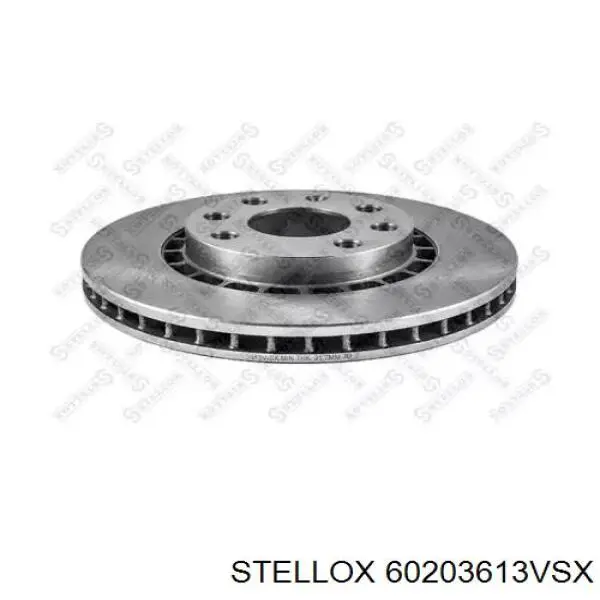 Диск переднього гальма Stellox 60203613VSX ціна, від 27.17 USD