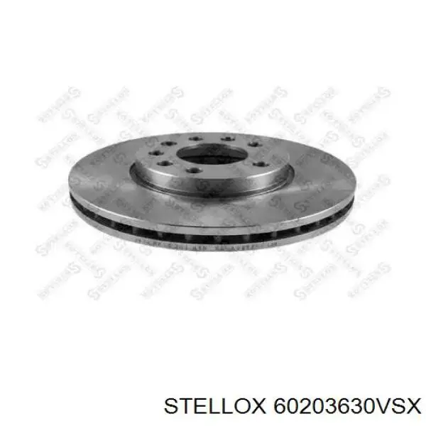 Диск переднього гальма Stellox 60203630VSX ціна, від 36.71 USD