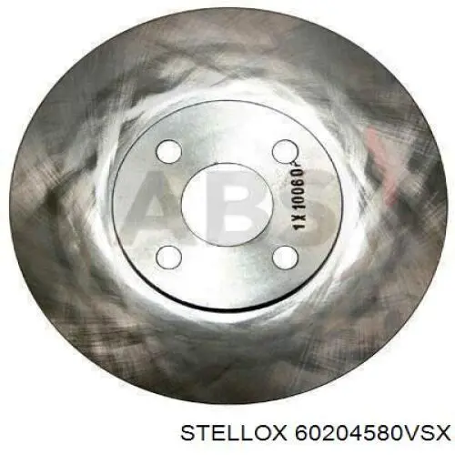 Диск переднього гальма Stellox 60204580VSX ціна, від 37.64 USD