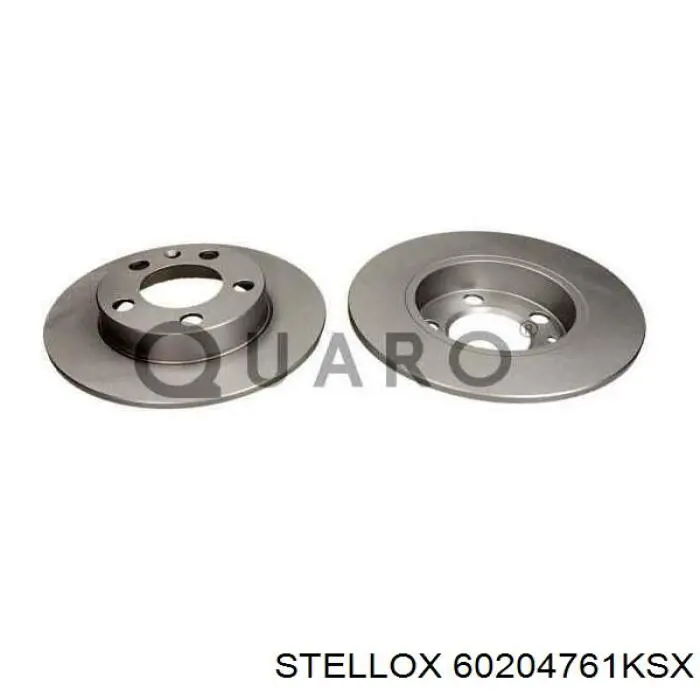 Задні дискові гальма Stellox 60204761KSX ціна, від 15.20 USD