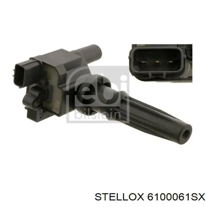 Купити 6100061SX Stellox Котушка запалювання
