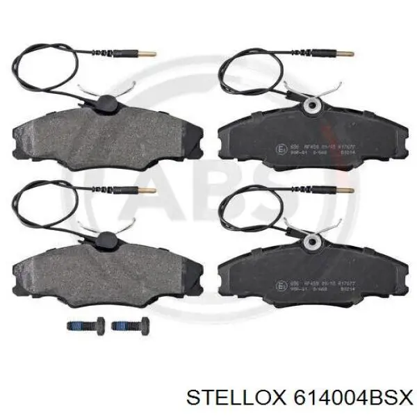 614004BSX Stellox Передні гальмівні колодки