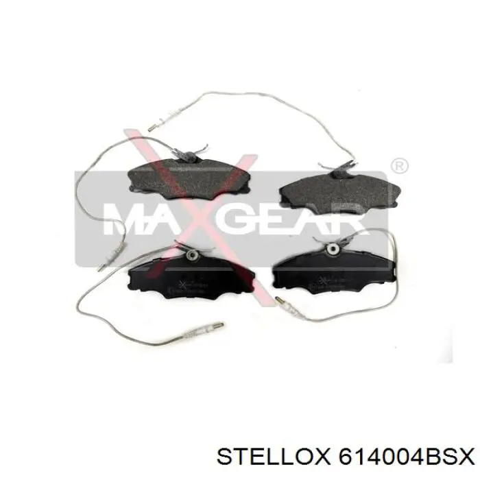 Гальмівні колодки Stellox 614004BSX ціна, від 17.28 USD