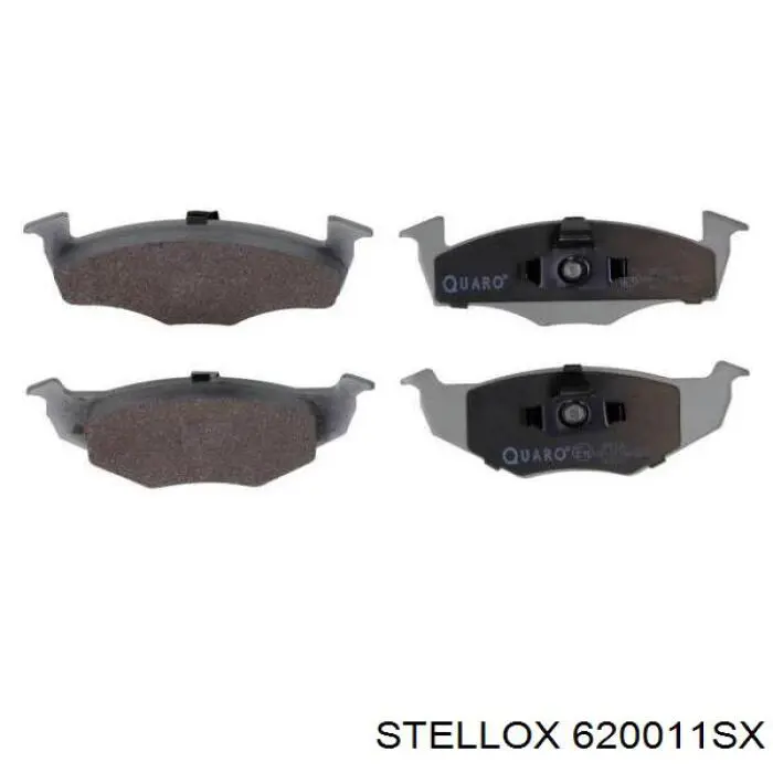 620011SX Stellox колодки гальмівні передні, дискові