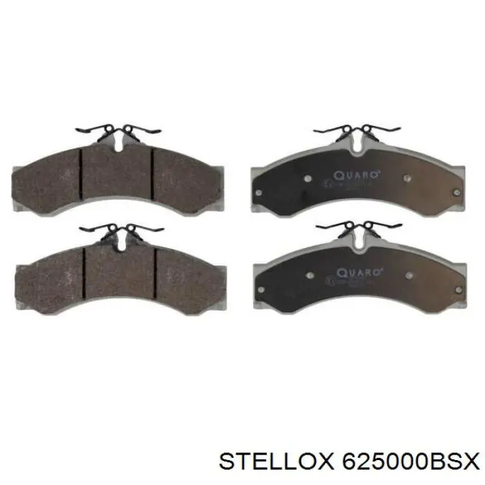 625000BSX Stellox Передні гальмівні колодки