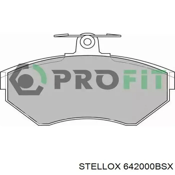 Тормозні колодки Stellox 642000BSX