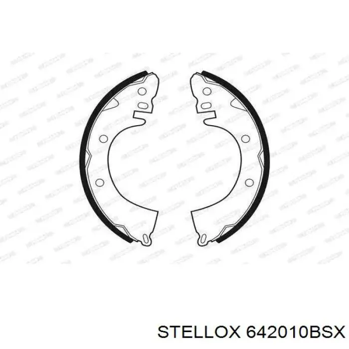 Тормозні колодки Stellox 642010BSX