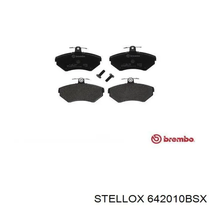 Купити 642010BSX Stellox Колодки гальмівні передні, дискові