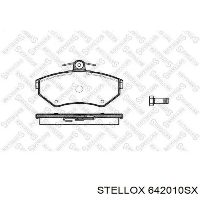 Тормозні колодки Stellox 642010SX