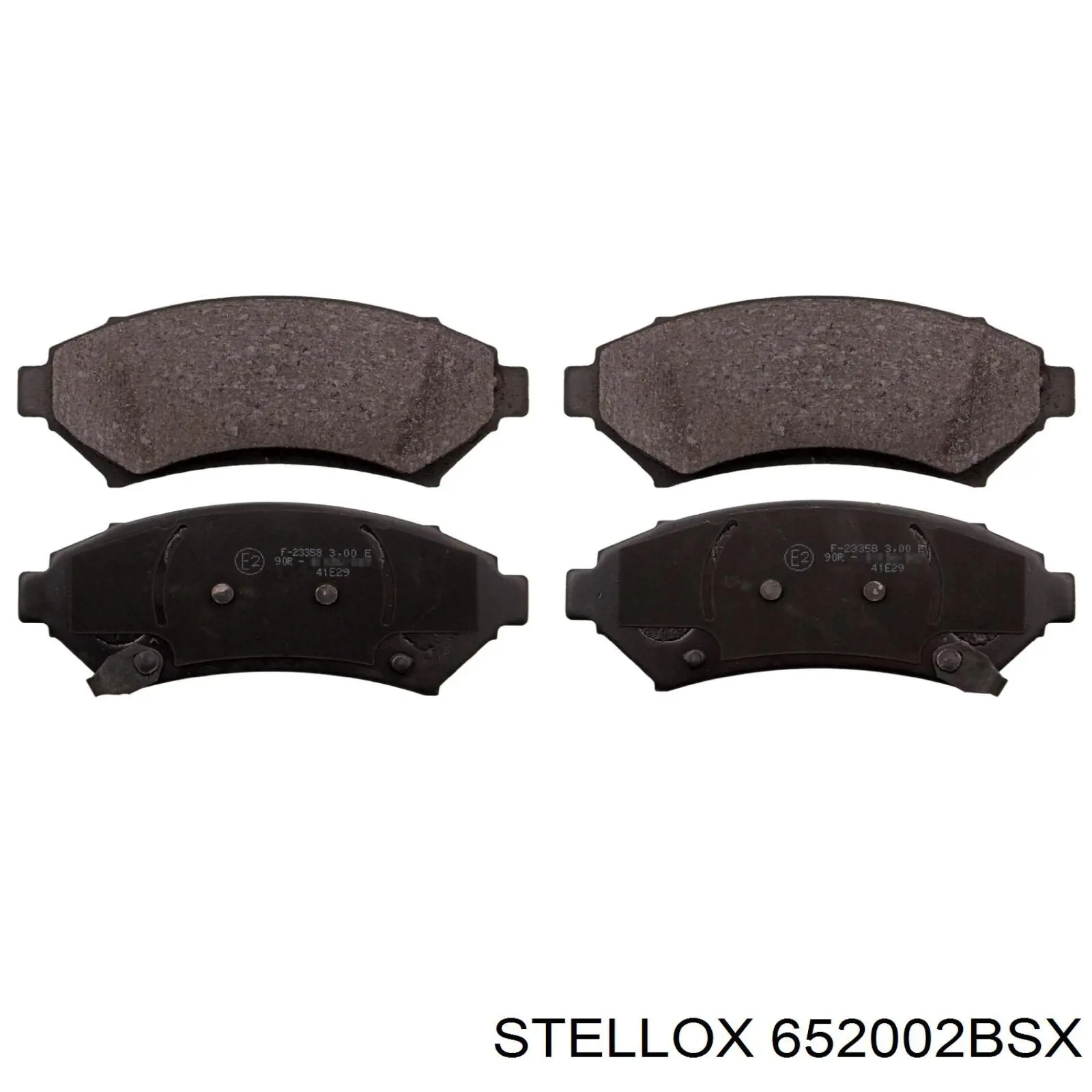 Гальмівні колодки Stellox 652002BSX ціна, від 23.37 USD