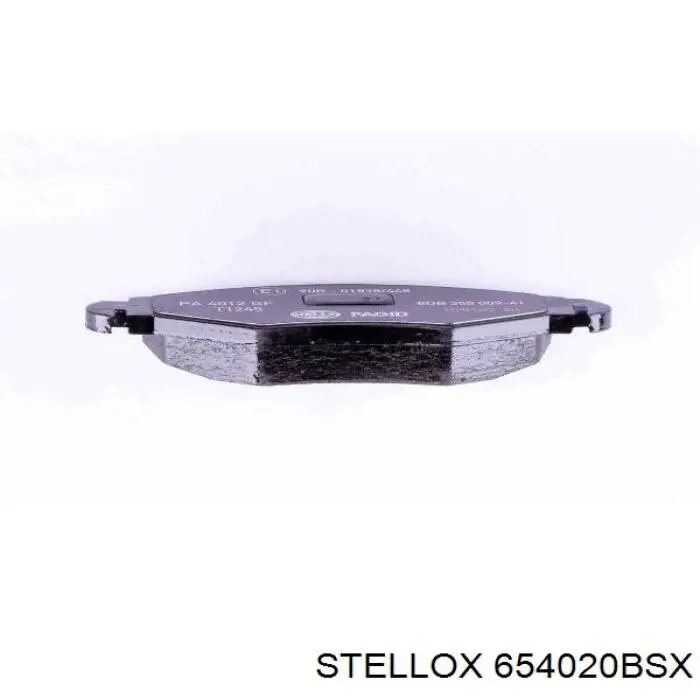Купити 654020BSX Stellox Колодки гальмівні передні, дискові