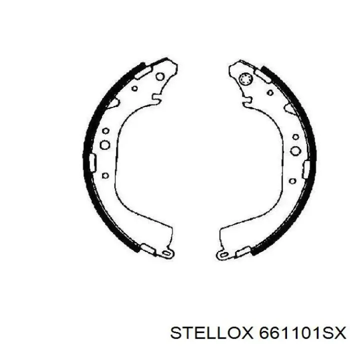 Купити 0449526060 Toyota Колодки гальмові задні, барабанні