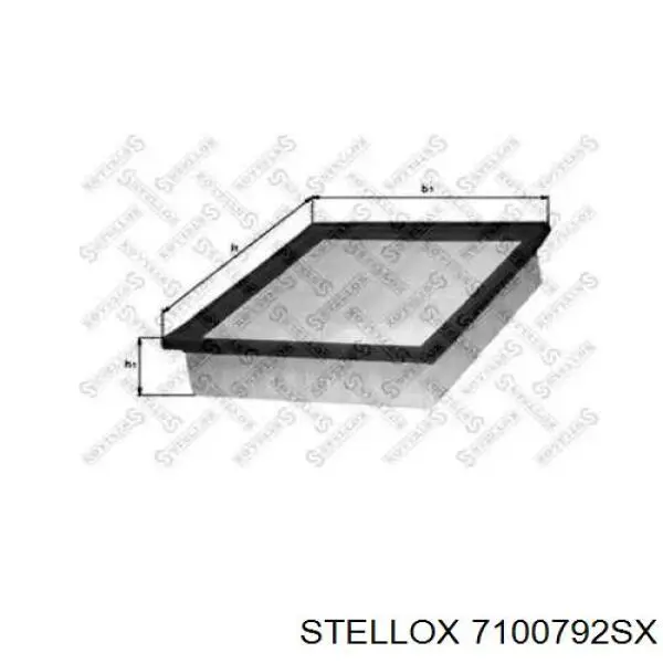 7100792SX Stellox фільтр повітряний