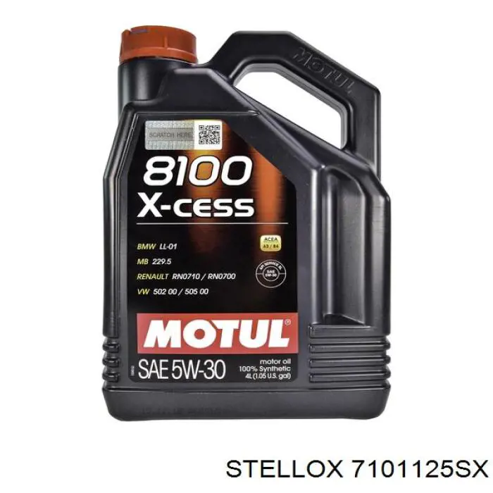 Елемент повітряного фільтра Stellox 7101125SX ціна, від 4.22 USD