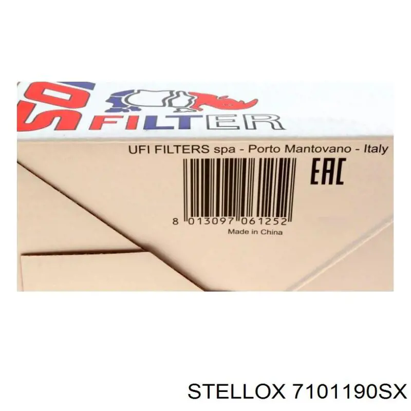 Фільтр повітряний Stellox 7101190SX