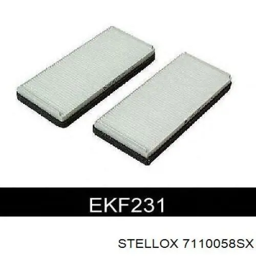 Повітряний фільтр салону Stellox 7110058SX
