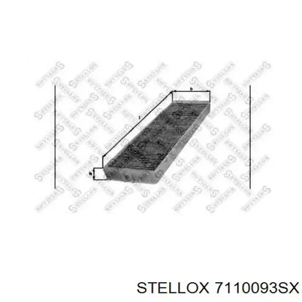 7110093SX Stellox фільтр салону
