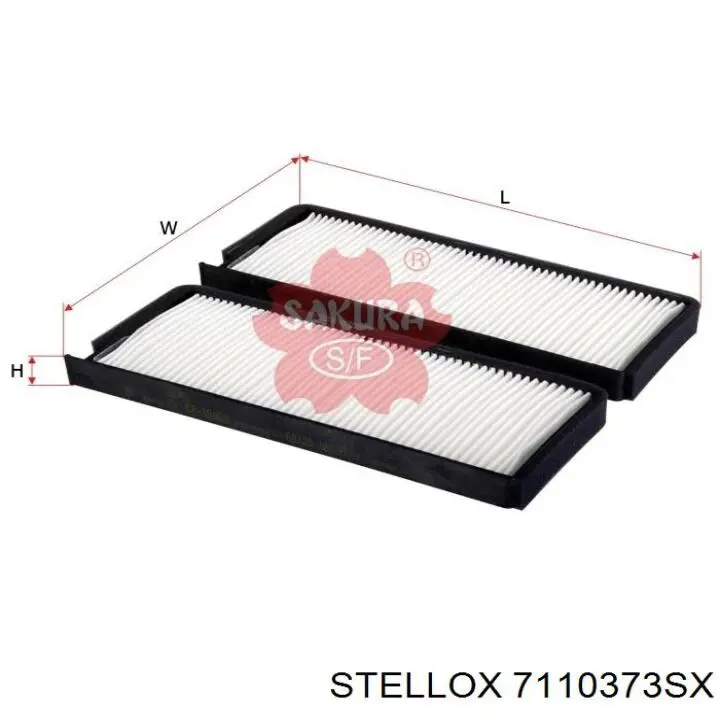 Фільтр салону 7110373SX Stellox