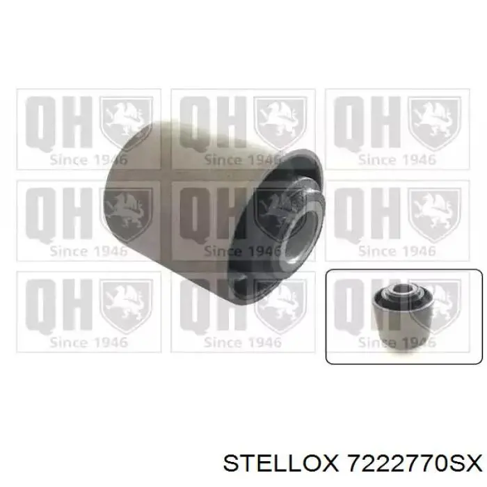 7222770SX Stellox Сайлентблок переднього нижнього важеля
