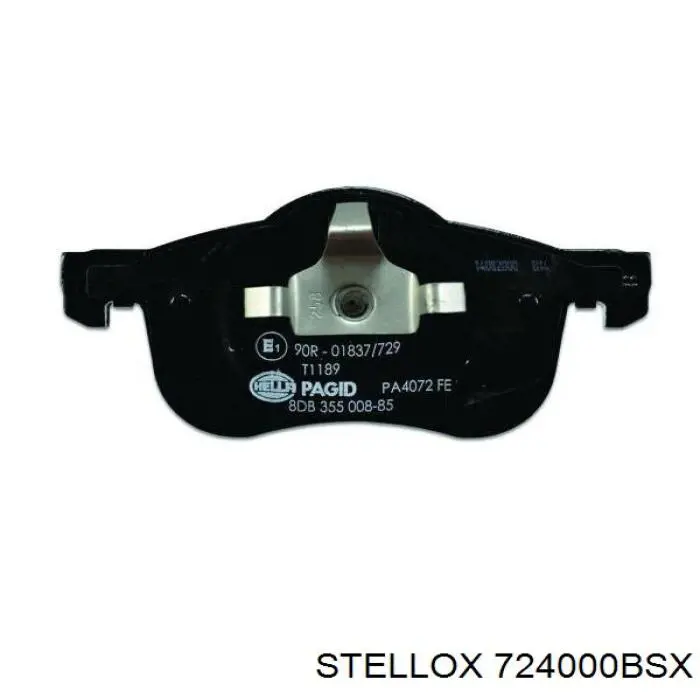 Тормозні колодки Stellox 724000BSX