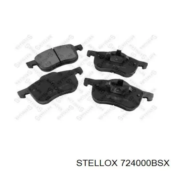 Гальмівні колодки Stellox 724000BSX ціна, від 25.52 USD