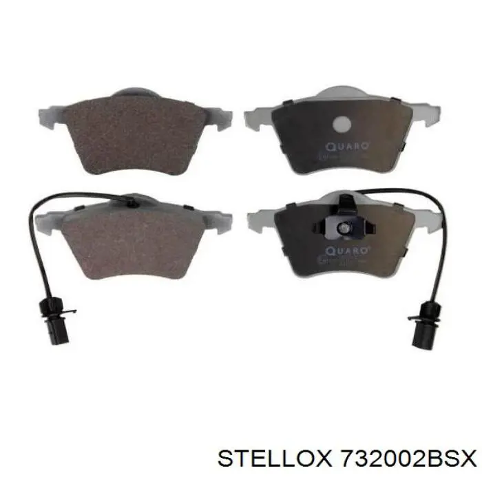 Гальмівні колодки Stellox 732002BSX ціна, від 29.38 USD