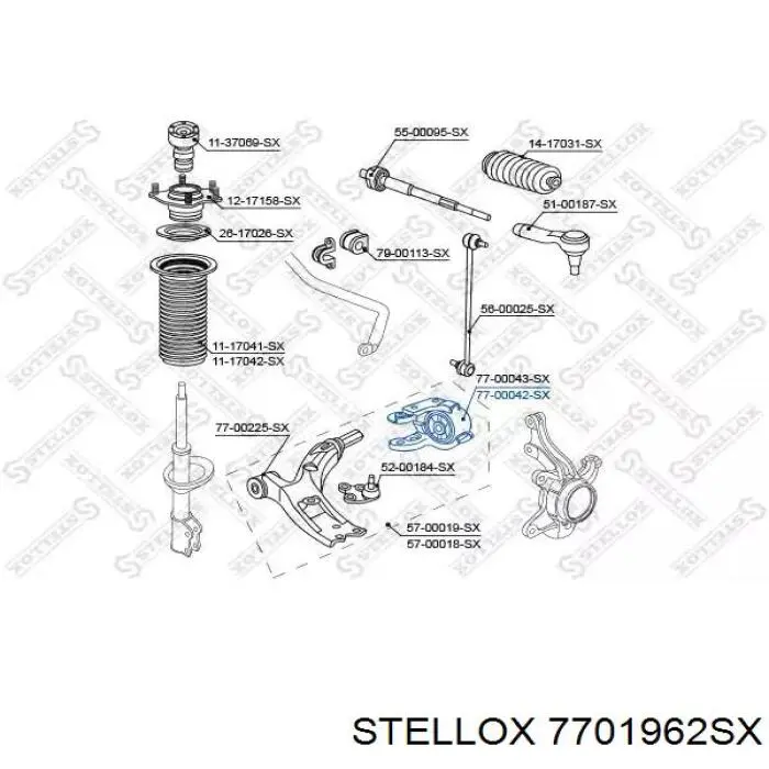 Купити FRD5091 Caster Сайлентблок передньої підвіски
