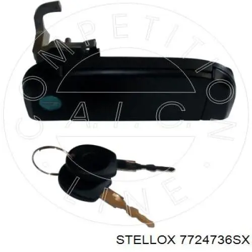 7724736SX Stellox Ручка передніх дверей зовнішня, права