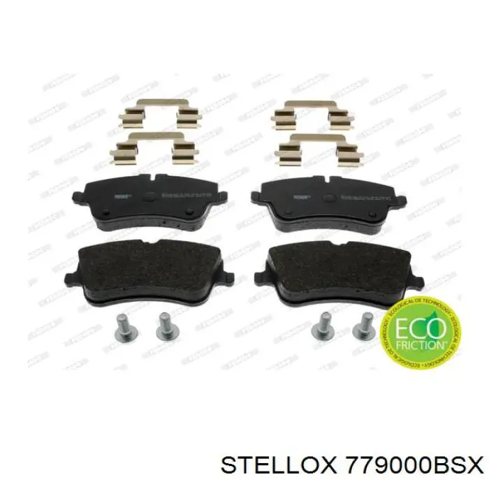 779000BSX Stellox Передні гальмівні колодки