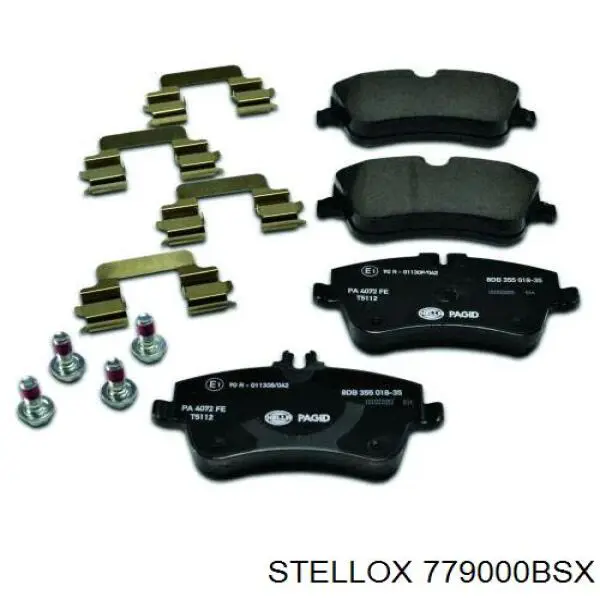 Гальмівні колодки Stellox 779000BSX ціна, від 20.94 USD