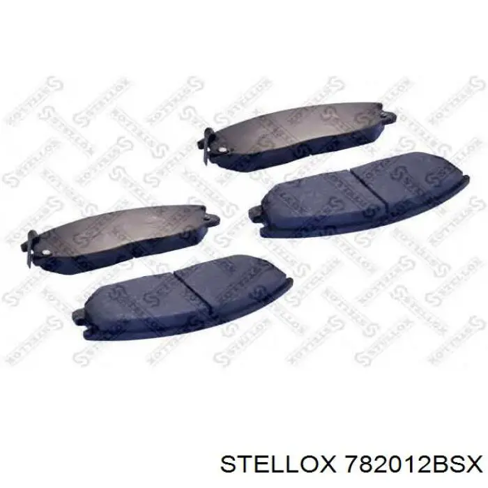 Гальмівні колодки Stellox 782012BSX ціна, від 18.64 USD
