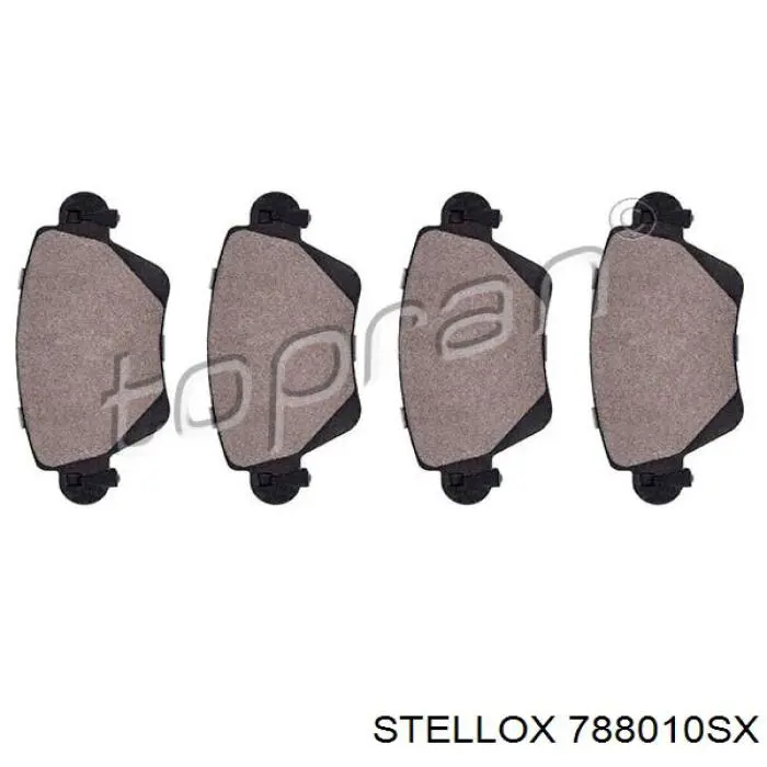 Задні гальмівні колодки Stellox 788010SX ціна, від 16.76 USD
