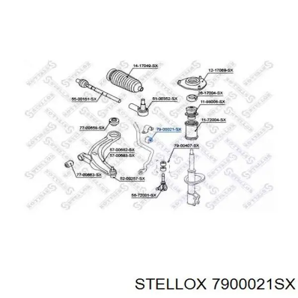 Втулка переднього стабілізатора DSS1139 Dayco