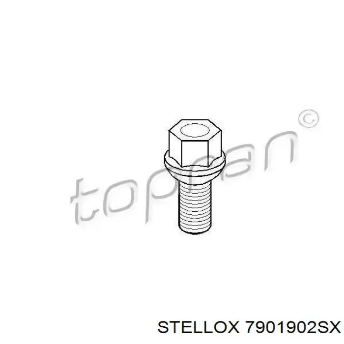 Колісний болт Febi FE06963 ціна, від 1.15 USD