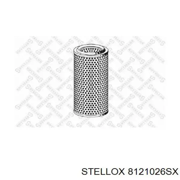 Елемент повітряного фільтра Stellox 8121026SX ціна, від 11.74 USD