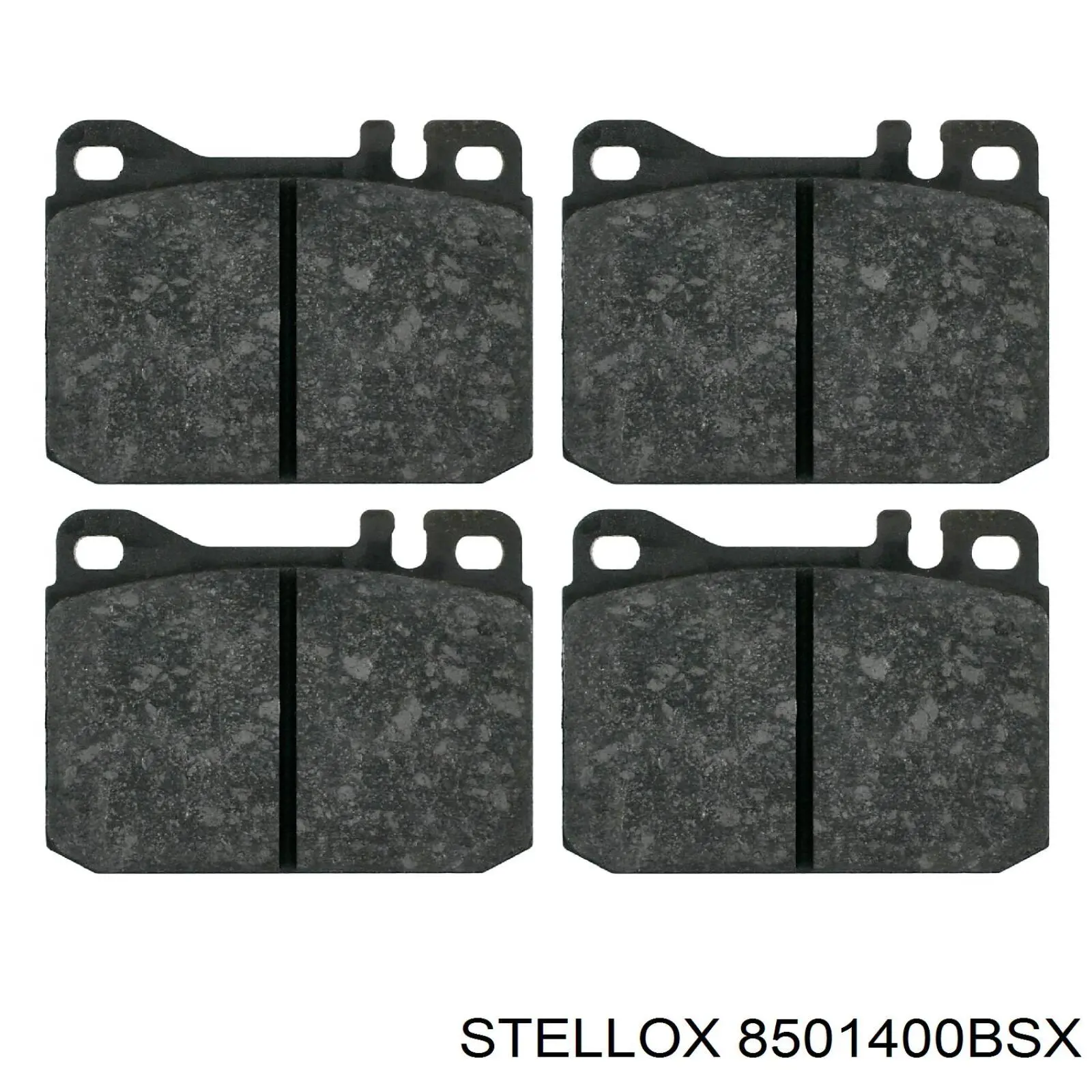 8501400BSX Stellox Передні гальмівні колодки