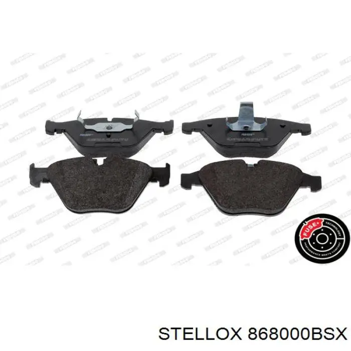 Купити 868000BSX Stellox Колодки гальмівні передні, дискові