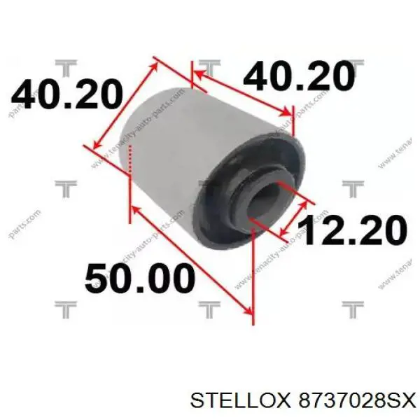 Сайлентблок задньої підвіски Honda 52622SM4014