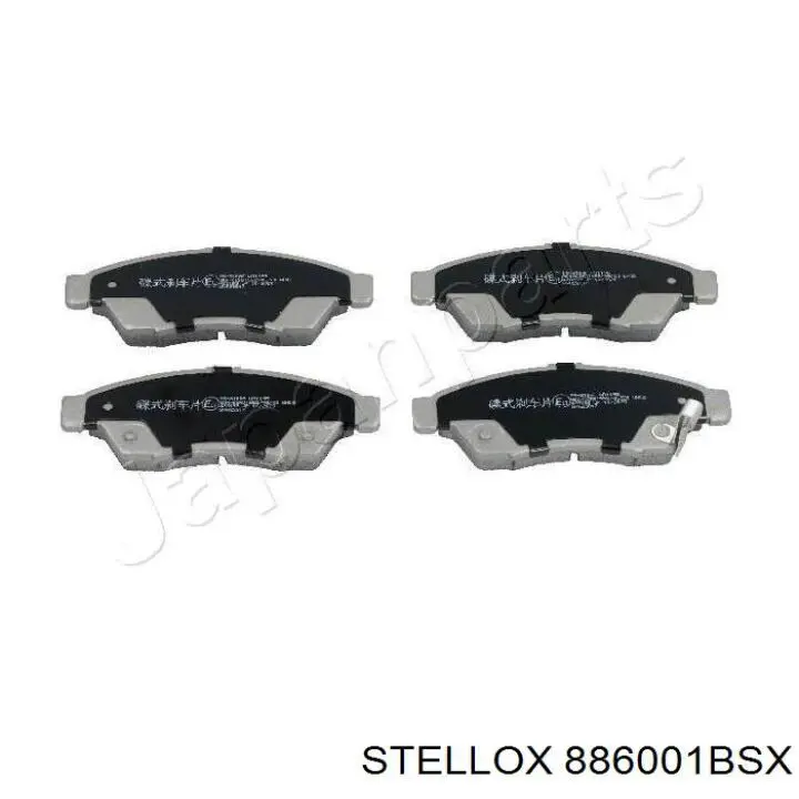 Купити 886001BSX Stellox Колодки гальмівні передні, дискові
