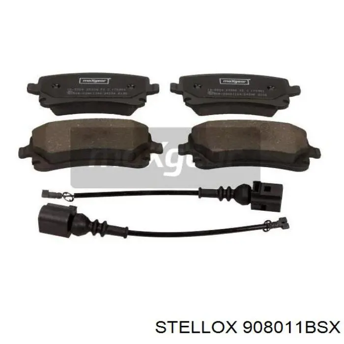 Задні гальмівні колодки 908011BSX Stellox