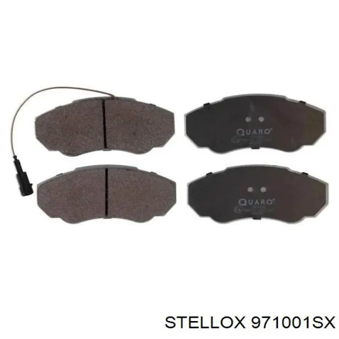 Гальмівні колодки Stellox 971001SX ціна, від 18.91 USD