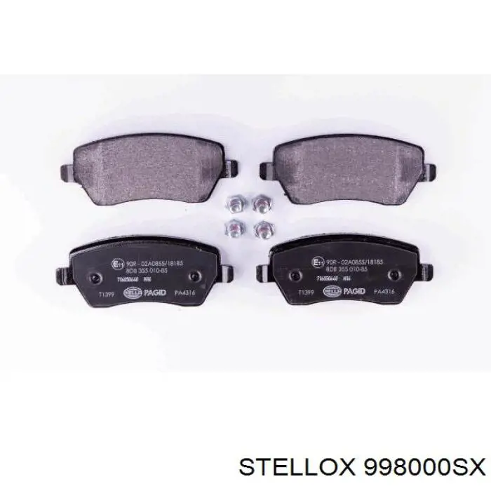 Передні тормозні колодки 998000SX Stellox