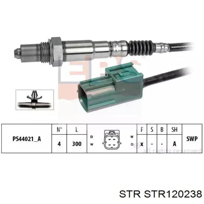 STR120238 STR втулка стабілізатора переднього